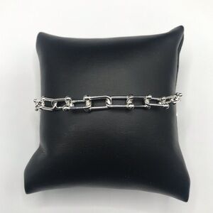 925 Sterling Silver Chain Bracelet size 7”